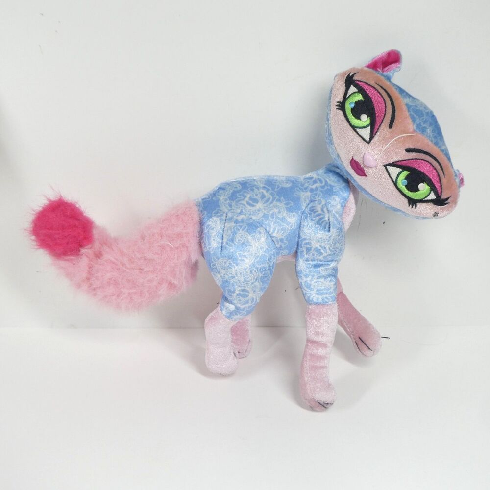 Bratz Petz Tokyo Catz Nami Plush Toy Pink Blue 2004 MGA